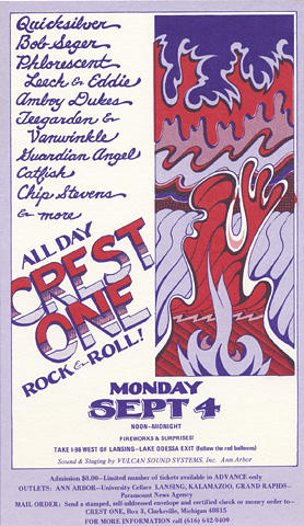 Quicksilver Messenger Service Handbill