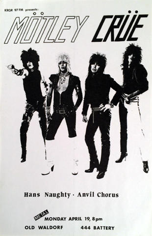 Motley Crue Poster