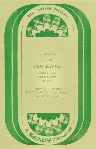 John Mayall Handbill