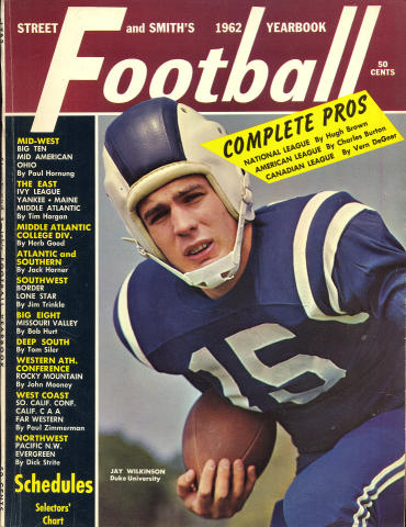 Street & Smith's Football Yearbook 1962