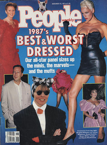 People 1987 Best and Worst Dressed