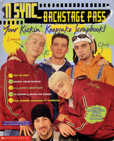 Scholastic: 'N Sync - Back Stage Pass