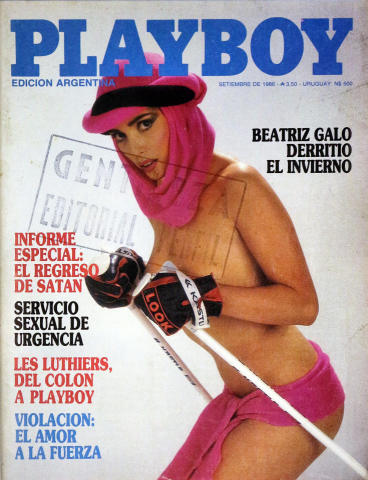 Playboy Argentina Vintage Adult Magazine