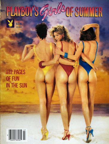 Playboy's Girls of Summer #1 Vintage Adult Magazine