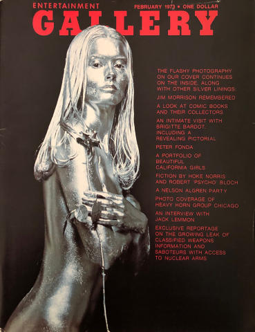 Gallery Vol. 1 No. 4 Vintage Adult Magazine