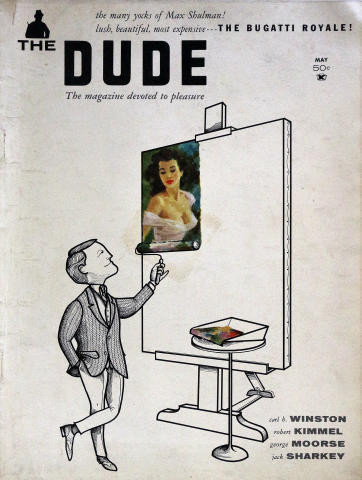 The Dude Vintage Adult Magazine