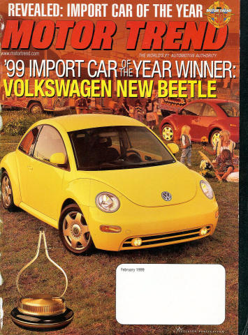 Motor Trend: '99 Import Car Of The Year Winner February 1999