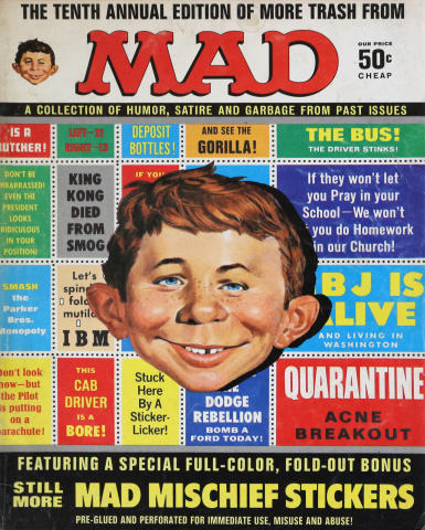 The Tenth Annual Edition of More Trash From MAD
