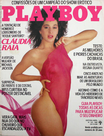 Playboy Brazil Vintage Adult Magazine