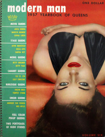 Modern Man YEARBOOK OF QUEENS Vintage Adult Magazine