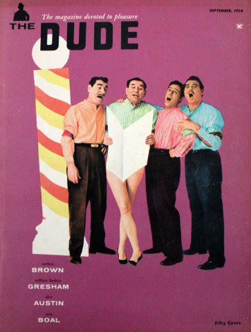The Dude Vintage Adult Magazine