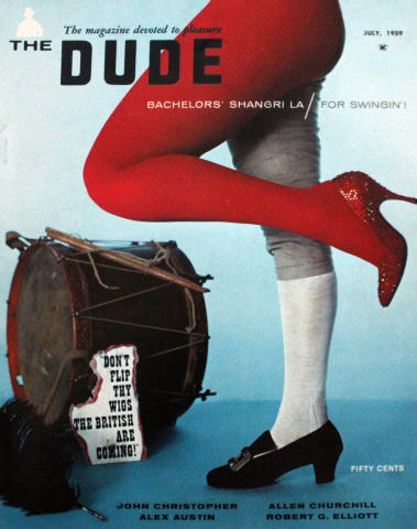 The Dude Vintage Adult Magazine