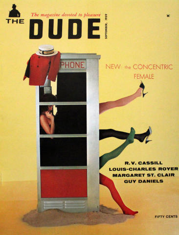 The Dude Vintage Adult Magazine