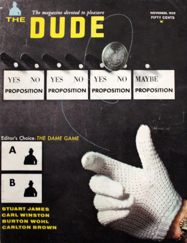 The Dude Vintage Adult Magazine