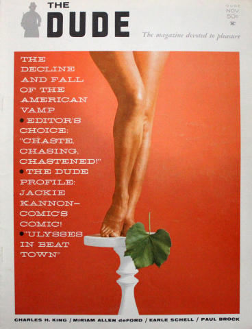 The Dude Vintage Adult Magazine