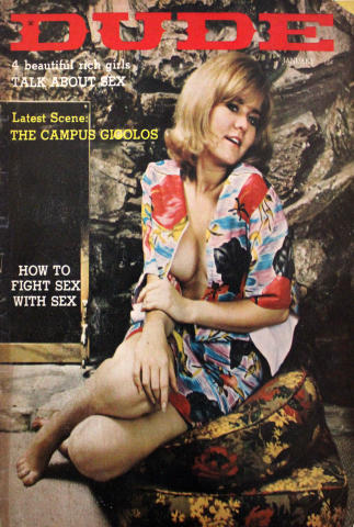 The Dude Vintage Adult Magazine