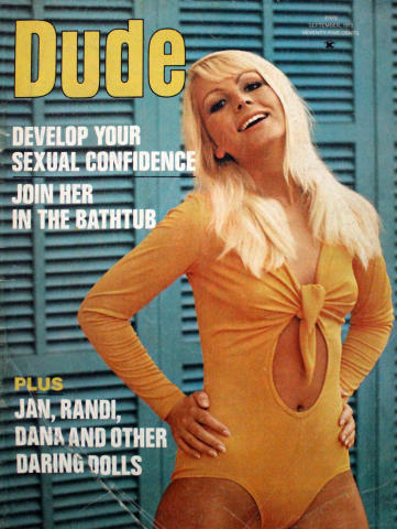 The Dude Vintage Adult Magazine