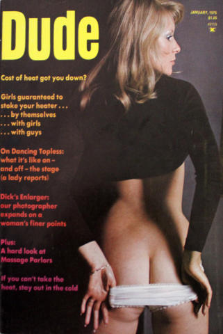 The Dude Vintage Adult Magazine