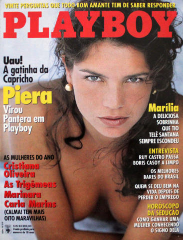 Playboy Brazil Vintage Adult Magazine