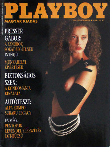Playboy Hungary Vintage Adult Magazine