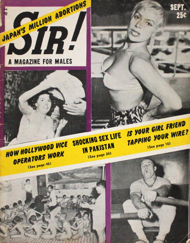 Sir! Vintage Adult Magazine
