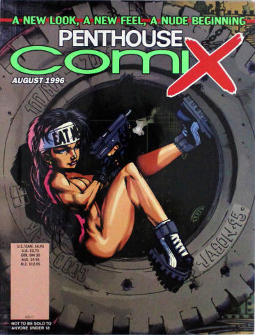 Penthouse Comix Vintage Adult Magazine