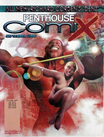 Penthouse Comix Vintage Adult Magazine