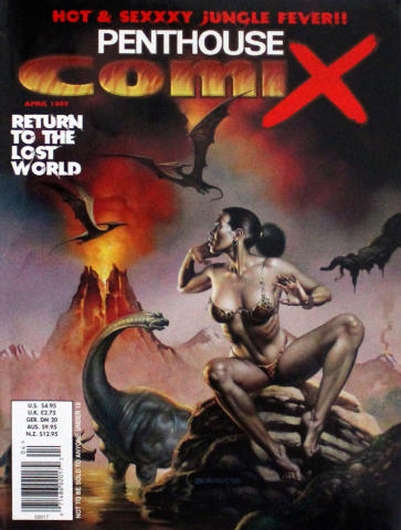 Penthouse Comix Vintage Adult Magazine