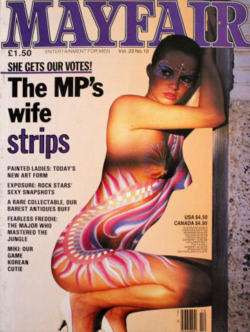 Mayfair Vol. 23 No. 10 Vintage Adult Magazine