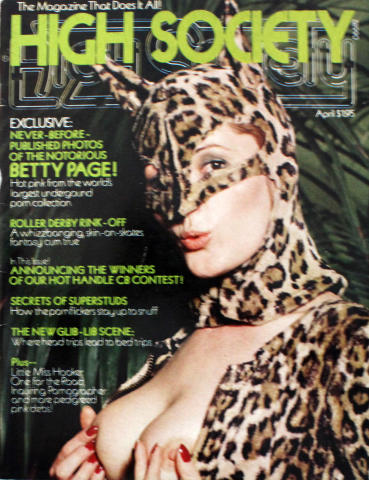 High Society Vol. 1 No. 12 Vintage Adult Magazine