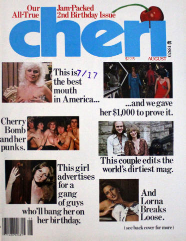 Cheri Vintage Adult Magazine