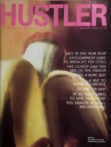 Hustler Vintage Adult Magazine