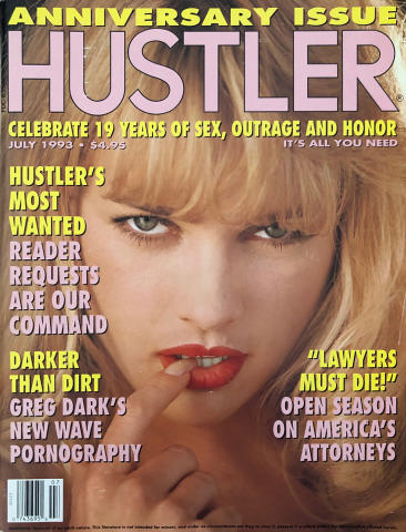 Hustler Vintage Adult Magazine