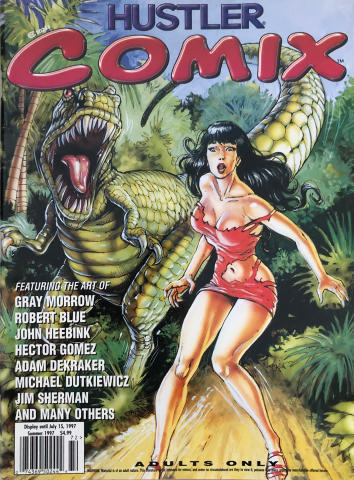 Hustler COMIX Vol. 1 No. 2 Vintage Adult Magazine