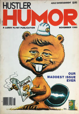 Hustler HUMOR Vintage Adult Magazine