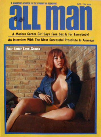 ALL MAN Vintage Adult Magazine