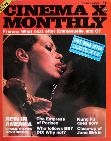 Cinema X Vol. 7 No. 1 Vintage Adult Magazine