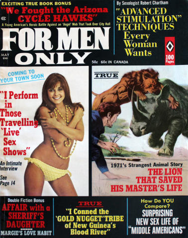 For Men Only Vintage Adult Magazine