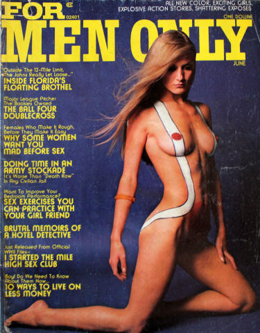 For Men Only Vintage Adult Magazine