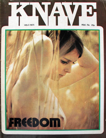Knave Vol. 3 No. 5 Vintage Adult Magazine