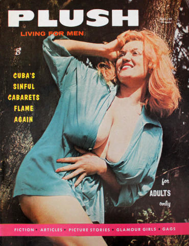 Plush Vintage Adult Magazine