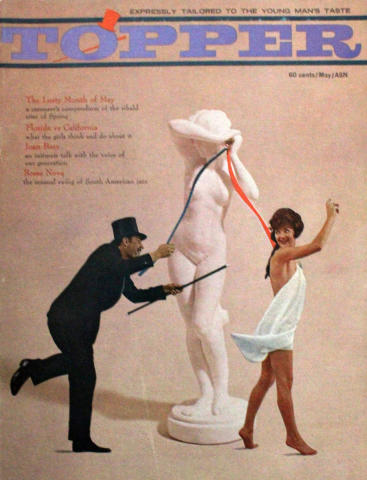 Topper Vintage Adult Magazine