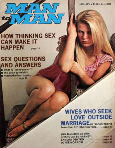 Man To Man Vintage Adult Magazine