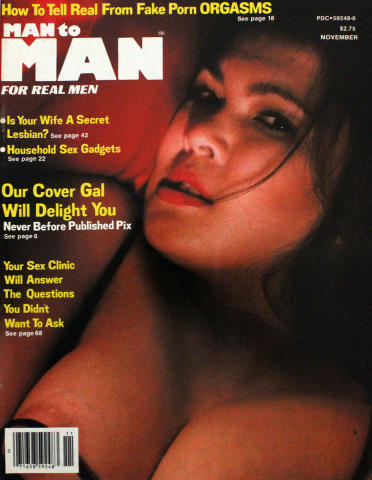 Man To Man Vintage Adult Magazine