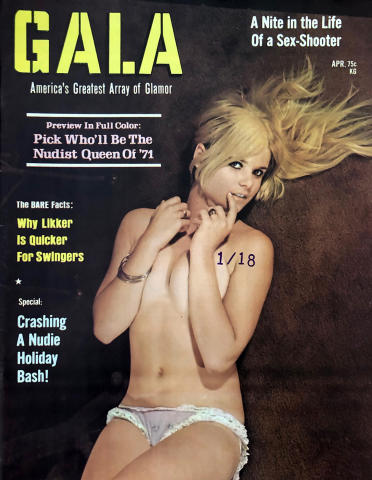 Gala Vintage Adult Magazine