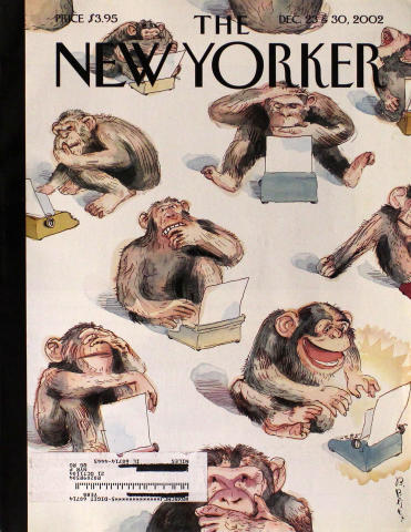 The New Yorker Winter Fiction Issue | December 23, 2002 at Wolfgang's