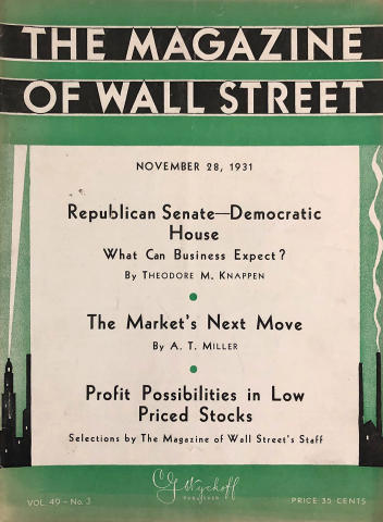 The Magazine Of Wall Street