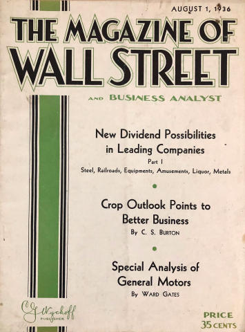 The Magazine Of Wall Street
