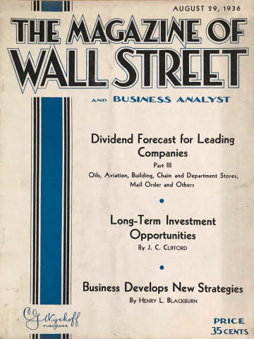 The Magazine Of Wall Street