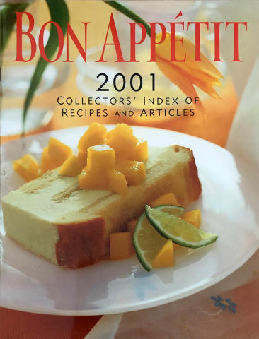 Bon Appetit Collectors' Index of Recipes and Articles